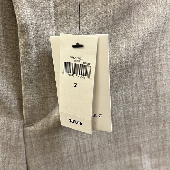 🔥🔥🔥NEW Banana Republic Hampton Pants Size 2 - Picture 2 of 8